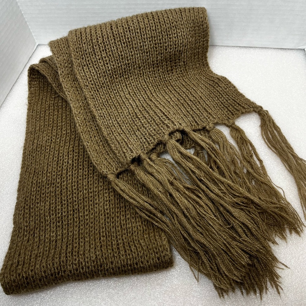 Bergdorf Goodman Scarf Polyacrylic and Mohair 90” X 9”